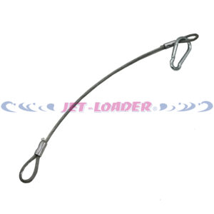 Safety rope for winch